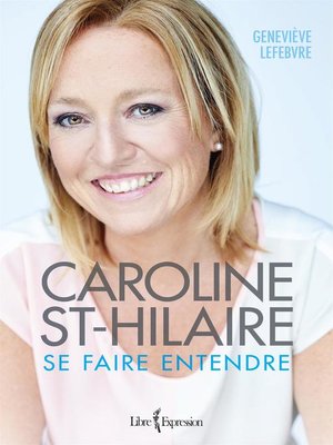cover image of Caroline St-Hilaire--Se faire entendre